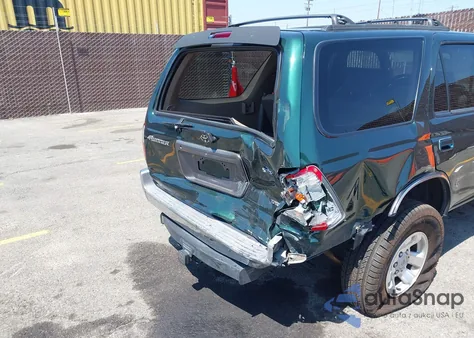 2000 Toyota 4Runner Sr5 V6 из США, поврежденный, VIN JT3GN86R2Y0168145